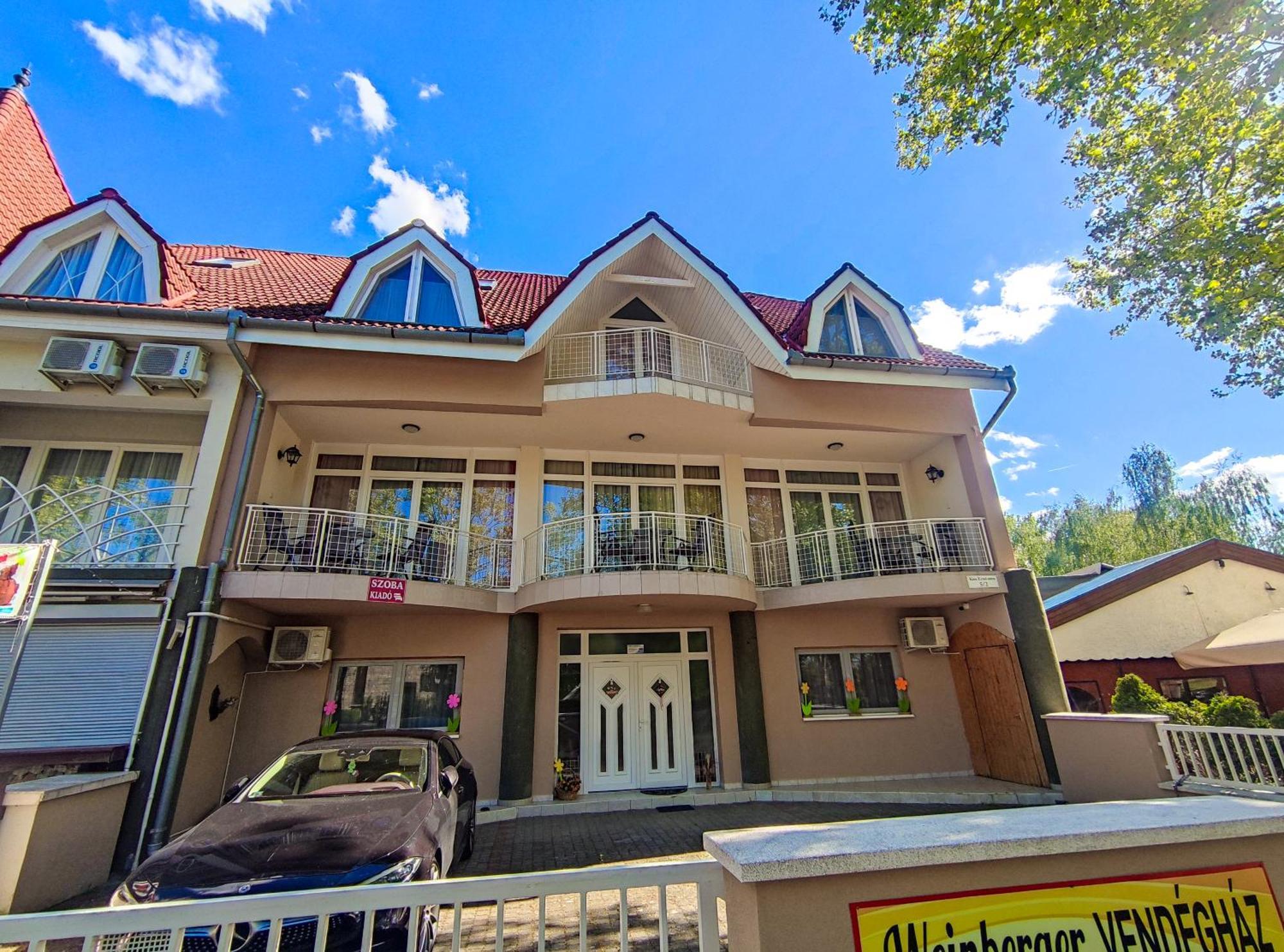 Weinberger Vendégház Zamárdi Exterior foto